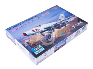 MiG-21 J-711 China - Trumpeter 01325 skala 1/144