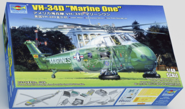 VH-34D Marine One Trumpeter 02885 skala 1/48