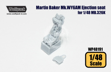 Zestaw dodatków Martin Baker Mk.WY6AM Ejection seat (for 1/48 MB.326K), Wolfpack WP48191 skala 1/48