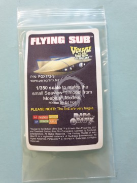 1/350 scale Flying Sub - opaque resin Paragrafix