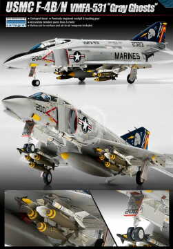 Model plastikowy USMC F-4B/N 