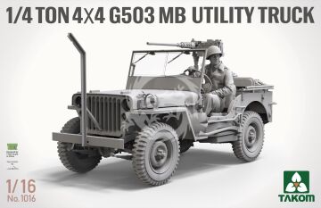 1/4 Ton 4x4 G503 MB Utility Truck Takom 1016 skala 1/16