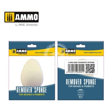 Gąbka - Teardrop Sponge - 2 pcs. Ammo by Mig Jimenez A.Mig 8562