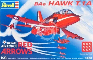 BAe Hawk T.1A Royal Air Force Red Arrows Revell 04284 skala 1/32