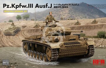 Pz.Kpfw.III Ausf. J Full Interior Kit Rye Field Model RM-5072 skala 1/35