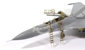 Blaszka fototrawiona Su-27UB stepladders and pads Microdesign MD 072227 skala 1/72