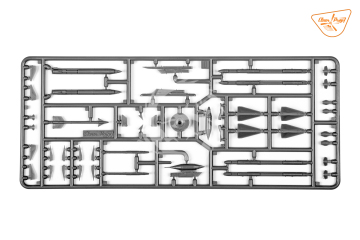 PREORDER  Zestaw broni - MiG-23 Weapon set Clear Prop CPW7201 skala 1/72