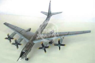 Tupolev Tu-95 MS Bear-H Trumpeter 01601 skala 1/72