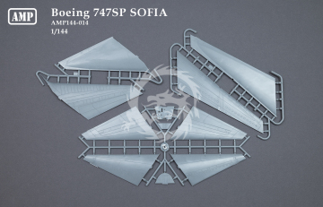 -B-747SP Stratospheric Observatory for Infrared Astronomy, SOFIA AMP 144-014 skala 1/144