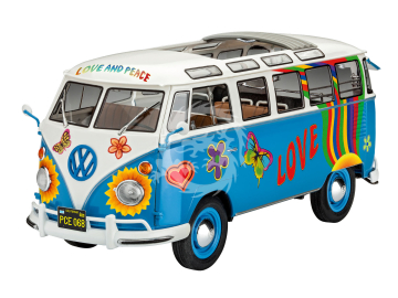 PROMOCJA - NA ZAMÓWIENIE VW T1 Samba Bus Flower Power Revell 07050 skala 1/24