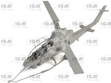 AH-1G Cobra early production ICM 32060 skala 1/32