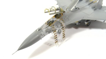 Blaszka fototrawiona Su-27UB stepladders and pads Microdesign MD 072227 skala 1/72