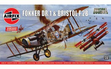 Fokker DR1 Triplane & Bristol Fighter Dogfight Double Airfix A02141V skala 1/72