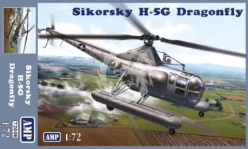 Sikorsky H-5G Dragonfly AMP 72008 skala 1/72