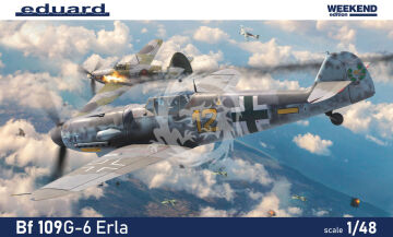 PRZEDSPRZEDAŻ -  Bf 109G-6 Erla EDUARD-WEEKEND Eduard 84201 skala 1/48