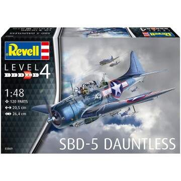 PROMOCJA - NA ZAMÓWIENIE - SBD-5 Dauntless Navyfighter Revell 03869 skala 1/48