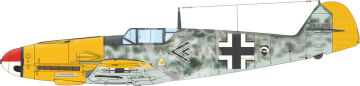 PROMOCJA - NA ZAMÓWIENIE-  Bf 109F-2 EDUARD-WEEKEND Eduard 7474 skala 1/72