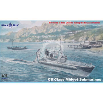 NA ZAMÓWIENIE - Italian CB Class Midget Submarines MikroMir  MM072-026 skala  1/72