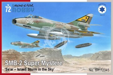 SMB-2 Super Mystère 'Sa’ar – Israeli Storm in the Sky' Special Hobby SH72345 skala 1/72