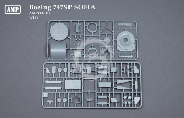 -B-747SP Stratospheric Observatory for Infrared Astronomy, SOFIA AMP 144-014 skala 1/144