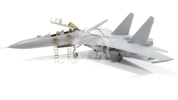 Blaszka fototrawiona Su-27UB stepladders and pads Microdesign MD 072227 skala 1/72