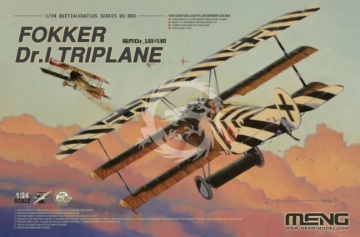 Fokker Dr.I Triplane - Meng Model QS-003 1/24