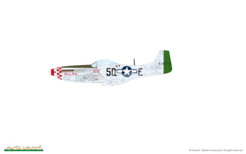 P-51D ACES OF THE EIGHTH Limited Dual Combo Eduard 2147 skala 1/72