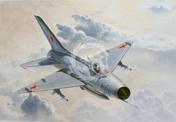 MiG-21 F-13/J-7 Fighter Trumpeter 02858 skala 1/48 