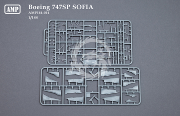 -B-747SP Stratospheric Observatory for Infrared Astronomy, SOFIA AMP 144-014 skala 1/144