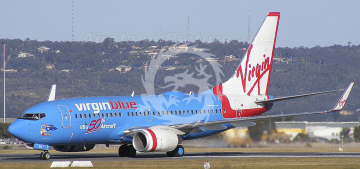 Boeing 737-700 Virgin Blue 50th (for Zvezda) Uprise URS14410  skala 1/144