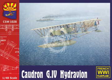 Model plastikowy Caudron G.IV Hydravion Copper State Models CSM 1028 skala 1/48