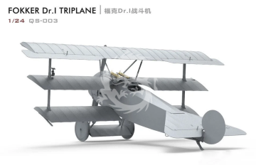 Fokker Dr.I Triplane & Blue Max Medal Meng Model QS-003s 1/24