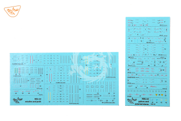 PREORDER  Zestaw broni - MiG-23 Weapon set Clear Prop CPW7201 skala 1/72