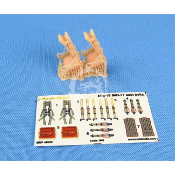 NA ZAMÓWIENIE - Ejection seat KK-1 Metallic Details MDR48233 skala 1/48