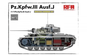 Pz.Kpfw.III Ausf. J Full Interior Kit Rye Field Model RM-5072 skala 1/35