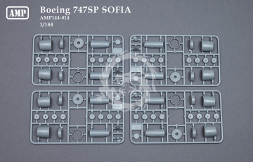 -B-747SP Stratospheric Observatory for Infrared Astronomy, SOFIA AMP 144-014 skala 1/144