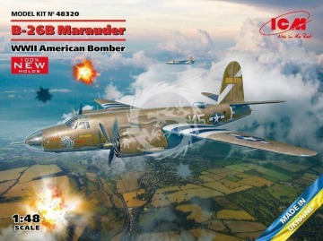 PROMOCJA - Martin B-26B Marauder - ICM 48320 skala 1/48