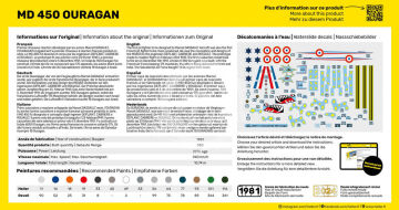 MD450 OURAGAN - Heller 80201 skala 1/72