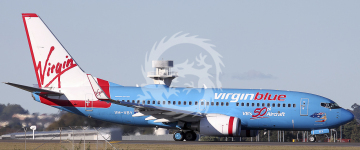 Boeing 737-700 Virgin Blue 50th (for Zvezda) Uprise URS14410  skala 1/144