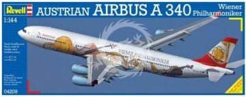 Airbus A340 Wiener Philharmoniker Revell 04209 skala 1/144