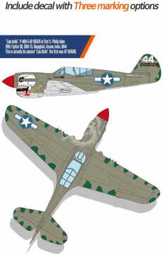 P-40N Battle of Imphal Academy 12341 skala 1/48