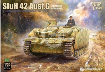 StuH 42 Ausf. G Late Production w/full interior Border Model  BT-036 skala 1/35