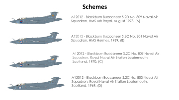 Blackburn Buccaneer S.2C/D Airfix A12012 skala 1/48