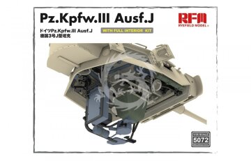 Pz.Kpfw.III Ausf. J Full Interior Kit Rye Field Model RM-5072 skala 1/35