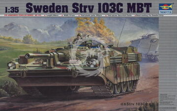 Schwedischer Schwerer Panzer Strv 103C Trumpeter 00310 skala 1/35