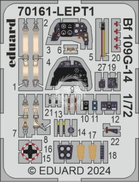 PRZEDSPRZEDAŻ - Bf 109G-14 EDUARD-PROFIPACK Eduard 70161 skala 1/72