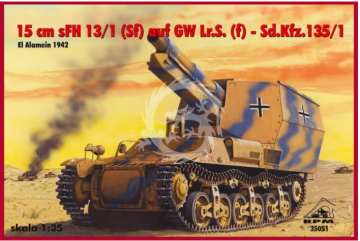 Sdkfz 135/1 Ausf. Rommel - Afryka 1942 - RPM 35051 skala 1/35