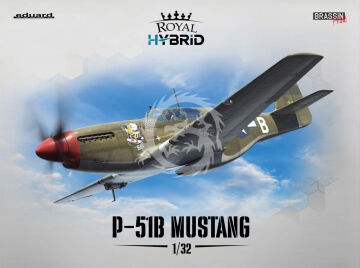 PRZEDSPRZEDAZ -  P-51B Mustang - Eduard 932011 skala 1/32