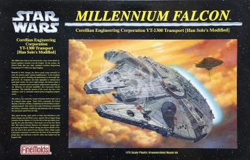 Falcon Millennium Corellian Engineering Corporation YT-1300 Transport [Han Solo's Modified] 1/72 Fine Molds