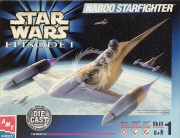 Star Wars Episode I Naboo Starfighter AMT/ERTL 30130 skala 1/48